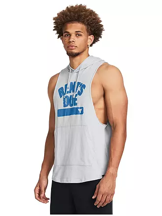 UNDER ARMOUR | Herren Sweater Project Rock Rents Due Sleeveless Hoodie | 